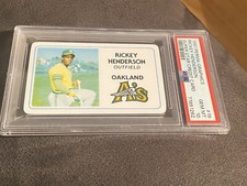 Rare 1981 Perma Graphics Super Star RICKEY HENDERSON PSA 10 GEM MINT! !