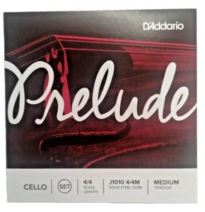 D'Addario Set Corde Violoncello 4/4 J1010 Prelude M Tensione Media Cello Muta - Picture 1 of 5