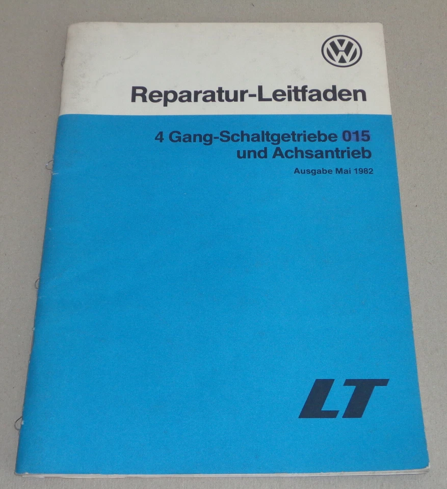 Manual de Taller VW Lt 4 Marchas Caja Cambios 015 + Árbol Impulsión Ab 1975 - Imagen 1 de 1