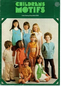 Childrens Motifs Coats Sewing Stitching Group Small Book 1204 Paperback - Picture 1 of 1