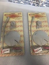 LOT OF 2X Califone International AX-12 Cable Consumer Microphone