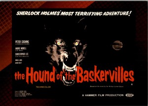 2007 Classic Sci-Fi & Horror Posters Series 1 #37 The Hound of the Baskervilles