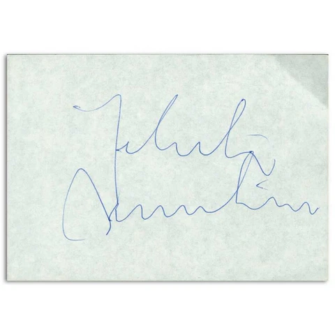 Yehudi Menuhin - Autograph - Signature Mounted With Photograph Cover