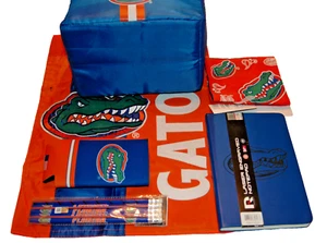 Florida Gators Cooler Care Package Engraved Notepad Pencils Drink Wrap Bandana - Picture 1 of 11