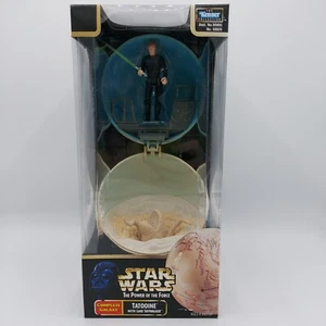 Kenner Star Wars Power of the Force Tatooine with Luke Skywalker Figure Set - Picture 1 of 5