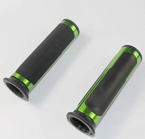 Motorcycles 22mm 7/8" Rubber Handlebar Hand Grips For Honda CB1 CB1000 Suzuki — 第 1/1 张图片