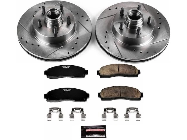 Front Brake Pad and Rotor Kit For 2003-2009 Ford Ranger 2004 2005 2006 DP973BQ - Image 1 of 1