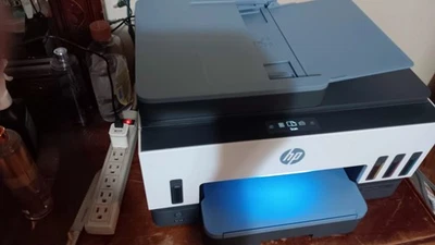 HP Smart Tank 7602r All In One Printer - InkJet Multi Color Print/Scan/Copy/Fax - Image 1 of 2