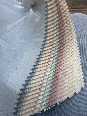 Fabric Upholstery Cloth Samples Book of 68 Swatches Craft 8”x8” FREE SHIPPING - Image 1 of 4