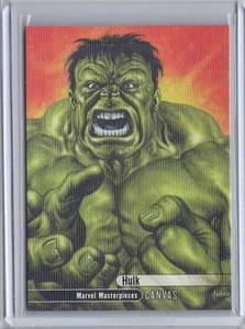 2016 Marvel Masterpieces Canvas High Series Hulk Card # 93 Avengers - Picture 1 of 2