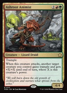 Ashroot Animist x4 4x Foundations NM MTG - Picture 1 of 1