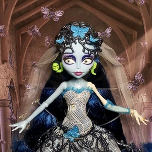 Monster High Skullector Tim Burton's Corpse Bride Emily Puppe Brandneu - Bild 1 von 16