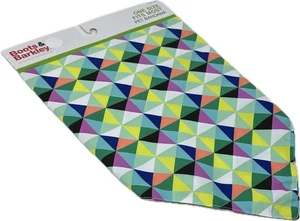 Boots and Barkley Multicolor Polyester Geometric Print Soft Bandana for Dogs O/S - Picture 1 of 2