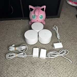 Google AC-1304 Home Wi-Fi System AC1200 Dual-band Mesh Router 3 Pack - Tested - Picture 1 of 3