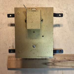 Vintage Antik Empire England Mantelaufzug Uhrwerk # 151 for Parts - Bild 1 von 6