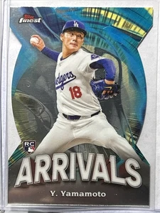 yoshinobu yamamoto rookie card die cut - Picture 1 of 2