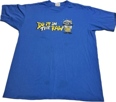 Vintage 90s Funny Humor Oyster Pub Daytona Beach FL 2 Side Single Stitch Shirt - Image 1 of 4