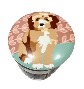 Sand + Paws Ocean & Sea Salt 2-wick 14oz Candle Odor Neutralizer Ceramic Lid - Picture 1 of 3