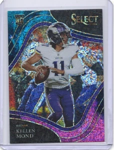 2021 Panini NFL Select Kellen Mond Cosmic Sparkle Field Level RC #364 - Foto 1 di 2