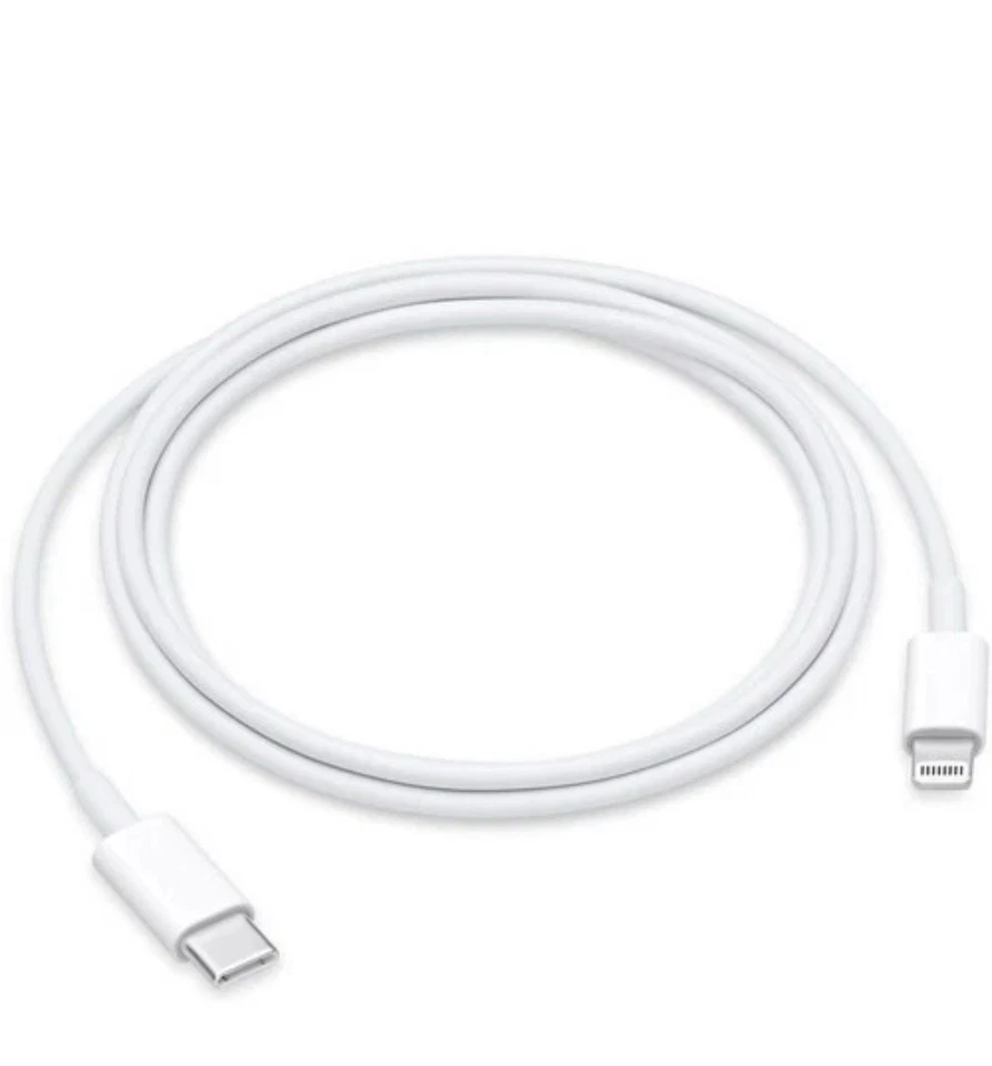 Genuine Apple MUQ93AM/A USB-C to Lightning 1m/3ft Charging Cable - White - Image 1 of 1