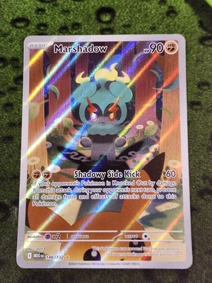 Marshadow Illustration Rare 146/132 Mega Evolution Nm - Image 1 of 2