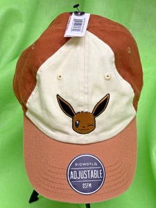 New Nintendo Pokémon EEVEE SnapBack Mütze verstellbar Kappe Einheitsgröße - Bild 1 von 6