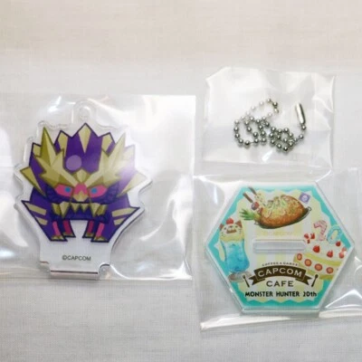 CAPCOM Monster Hunter Magnamalo Acrylic Figure 20th Anniversary Cafe L/E MHW - Image 1 of 4