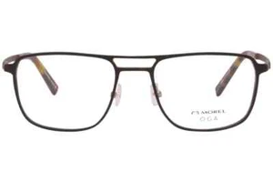 Morel Oga 10142O NM01 Black/Tortoise Metal Aviator Eyeglasses Frame 57-20-150 RX - Picture 1 of 3