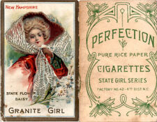 T106 ATC Cigarettes, State Girls, 1910, New Hampshire Granite Girl Daisy (C80)