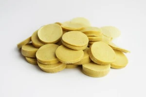 60-69 CAL 1 1/2" ROUND PREMIUM LUBE® .010" SHOOTING PATCH / QTY. 500 / EMSS6105F - Picture 1 of 2