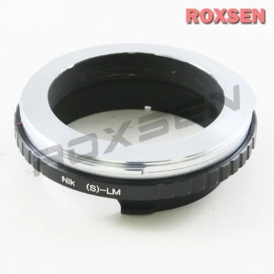 Nikon S rangefinder lens to Leica M mount adapter L/M M6 M8 M9 Mp Typ 240 246 - Image 1 of 2