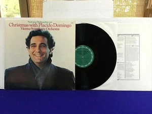 CHRISTMAS WITH PLACIDO DOMINGO 1982 CBS + insert EX/EX - Picture 1 of 7