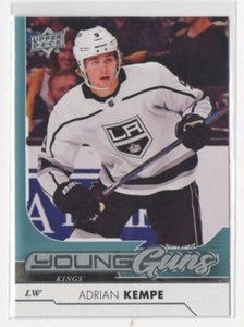 2017-18 Upper Deck #210 Adrian Kempe YG RC Young Guns