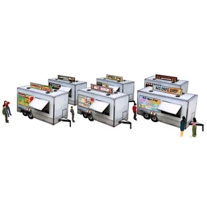 1/32 Slot Car Food Trucks Fits Carrera, Scalextric, Strombecker, Eldon, Lionel - Picture 1 of 8