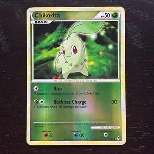 Chikorita 53/95 Pokemon Call of Legends HS Reverse Holo Common Card LP/MP - Picture 1 of 2