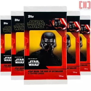 5x Topps Star Wars Rise Of Skywalker Trading Cards Sealed Packs Bundle Lot - Picture 1 of 2