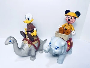 Ultra Rare Arco Disney Dinosaur Donald Duck Mickey Mouse Elephant - Picture 1 of 7