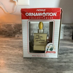 DE COLECCIÓN NAVIDAD 1989 NOMA ORNAMENTO QUERIDO SANTA NUEVO EN CAJA - Imagen 1 de 5