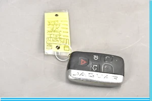 13-15 XF Black/Chrome Fobkey Key Fob Remote 5 Five Button Factory Transponder OE - Picture 1 of 7