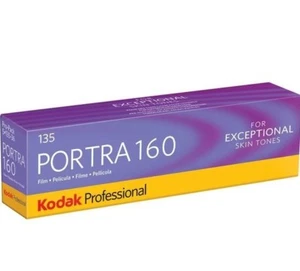 5x Kodak Professional PORTRA 160 Camera Film (35mm Roll Film, 36 EXP) - Picture 1 of 1
