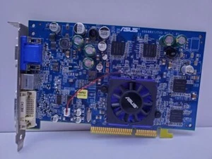 ASUS ATI RADEON 9600XT 128MB AGP A9600XT/TVD REV 1.01 - Picture 1 of 4