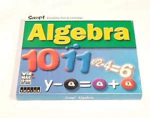 Snap! Algebra Learning Software for Windows PC and MAC NEW **READ LISTING** - Picture 1 of 1