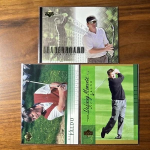 Nick Faldo Golf Cards Lot of 3 mint in sleeves - 2001 Upper Deck Premier Edition - Picture 1 of 2