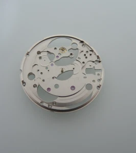 Teilskelletierte Werkplatte für ETA 2824-2, main plate, skeletonized, part 100 - Bild 1 von 6