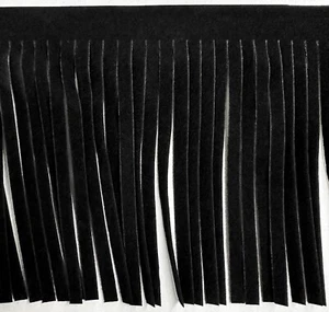4" Faux Suede Fringe Trim - 5 Continuous Yards! - Picture 1 of 2
