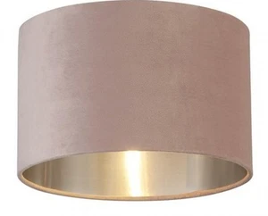 Lampshade Pink Drum Light Shade 280mm Searchlight 21027PI - Picture 1 of 1