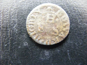 T249w Hertfordshire, Baldock, Farthing 1652 Edward Highly W8 FREE POSTAGE - Picture 1 of 2