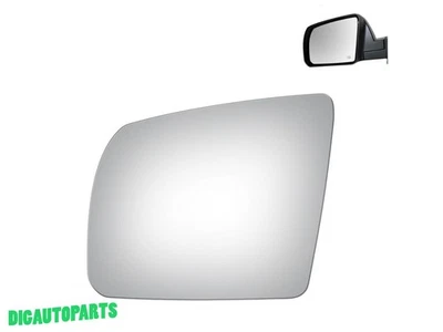 Repuesto de cristal espejo retrovisor para Toyota Sequoia 008-2016 lado izquierdo adhesivo plano Foto 1 de 4