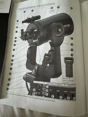 LX200GPS SCHMIDT CASSEGRSIN TELESCOPE - Image 1 of 4