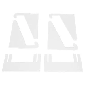 Soporte de placa de acrílico reutilizable para marco de fotos de 2 piezas para mostrar HG - Imagen 1 de 23